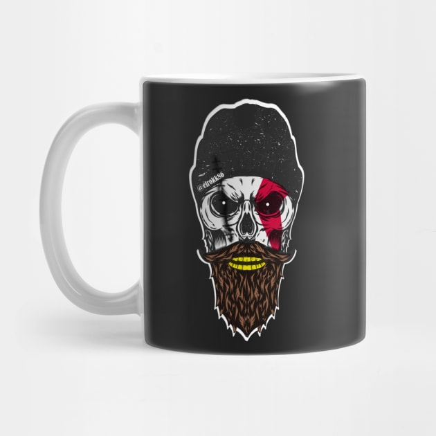 Hipster Kratos by Elrokk86